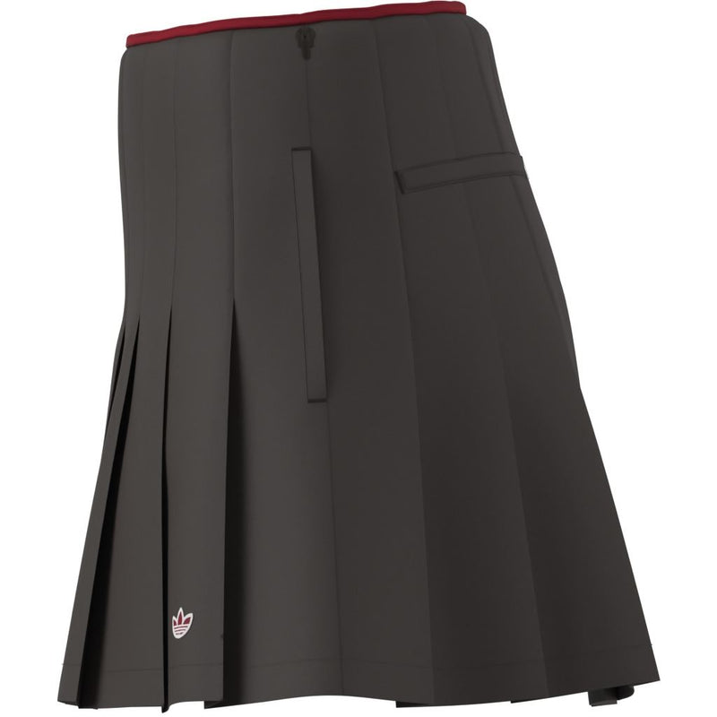 Womens Originals Pleated Skort Dark Brown