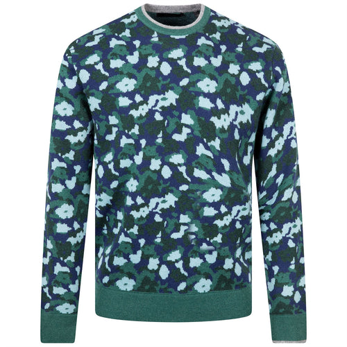 Floral Camo Tomahawk Sweater Abyss - 2023