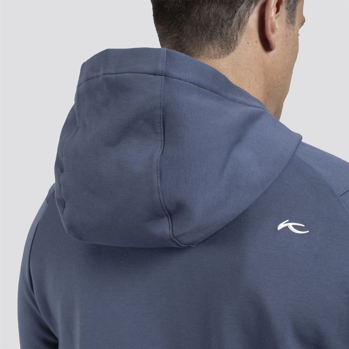 Hollow Pima Hoodie Atlanta Blue