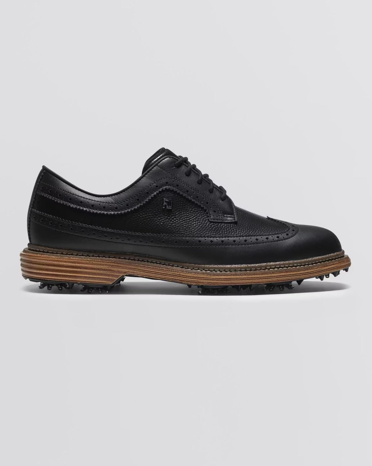 FootJoy Men\'s Dark Brown Leather Lace-Up Golf Shoes FootJoy Leather Golf Shoes | Mercari main image 2