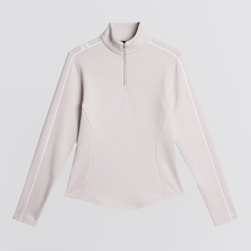 Womens Nefe Quarter Zip Mid Layer Gray Lilac