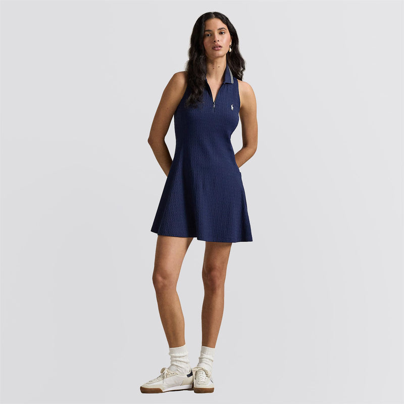 Ralph Lauren RLX Women's Stretch Jacquard SL Polo White XS