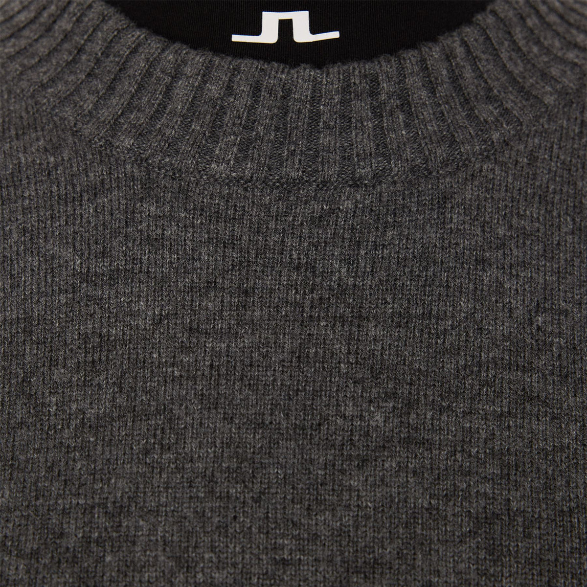 Womens Mina Knitted Sweater Dark Gray Melange