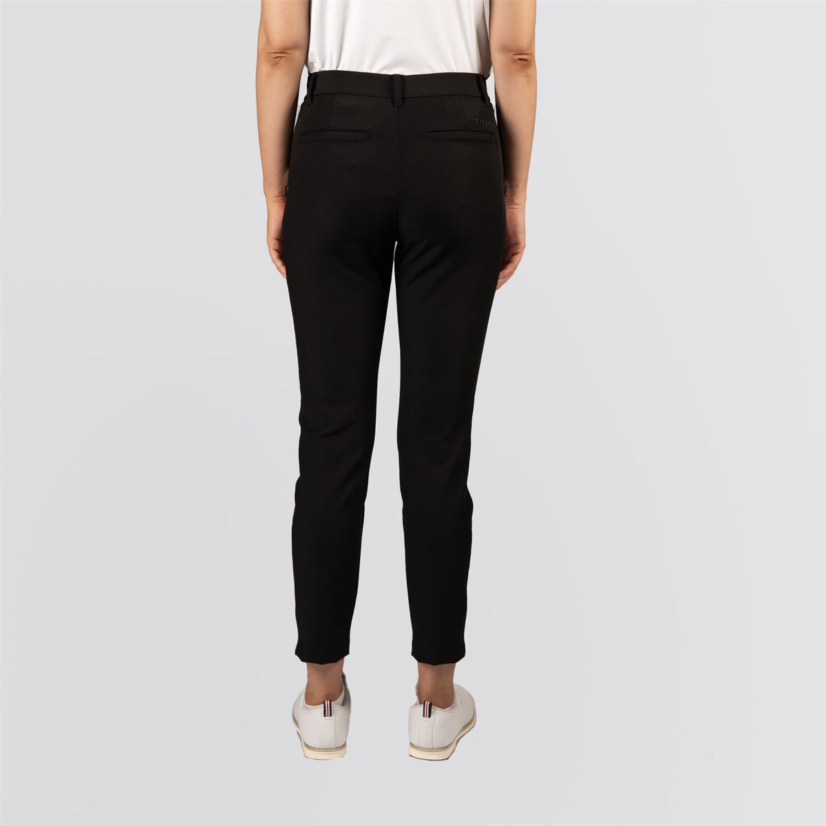 Womens Side Panel Pants Black