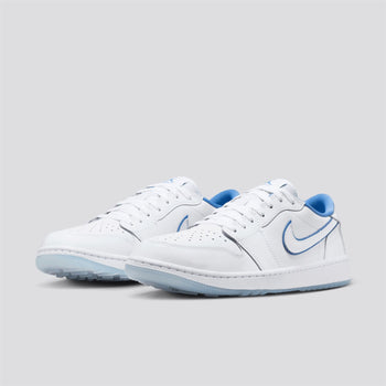 Nike Air Jordan 1 Low Golf ブルー/ホワイト Air Jordan 1 Low Spikeless Golf Shoes White/Legend Blue/Blue Tint