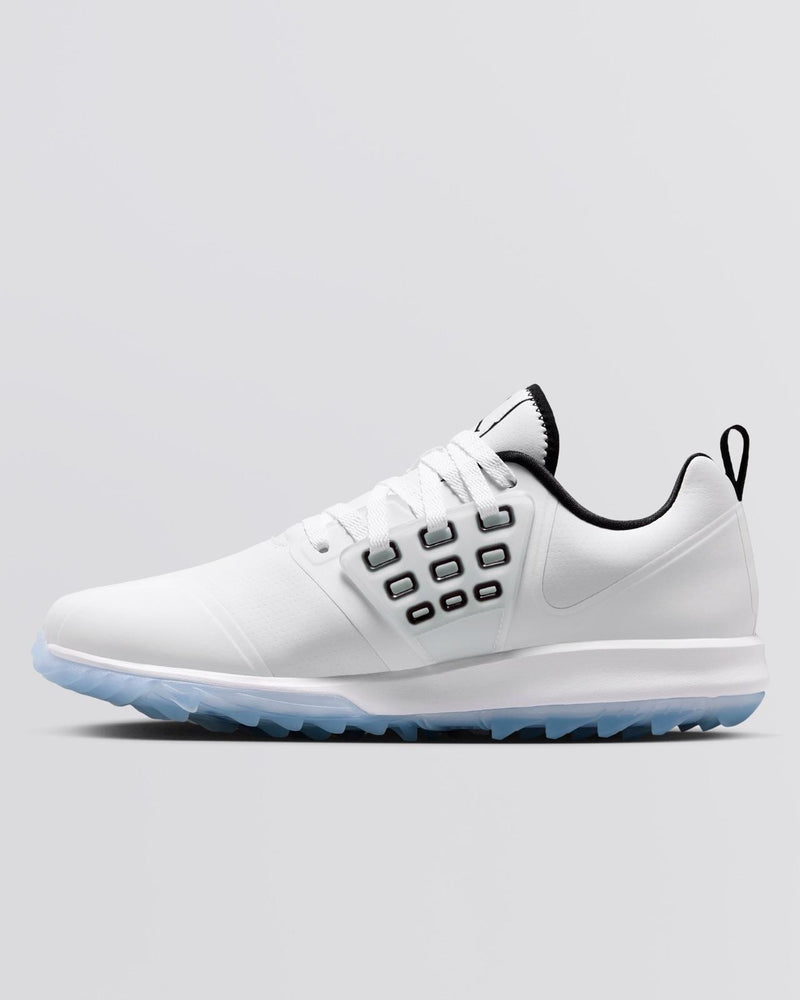 Jordan Grind Spikeless Golf Shoes White/Black/White