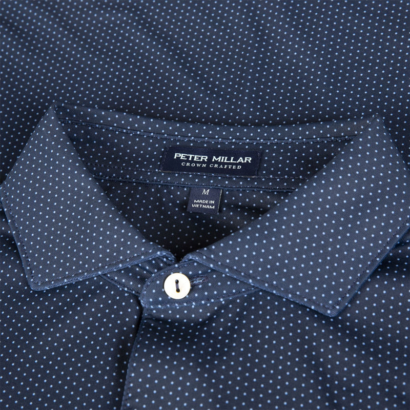 Fermate Performance Jersey Polo Navy