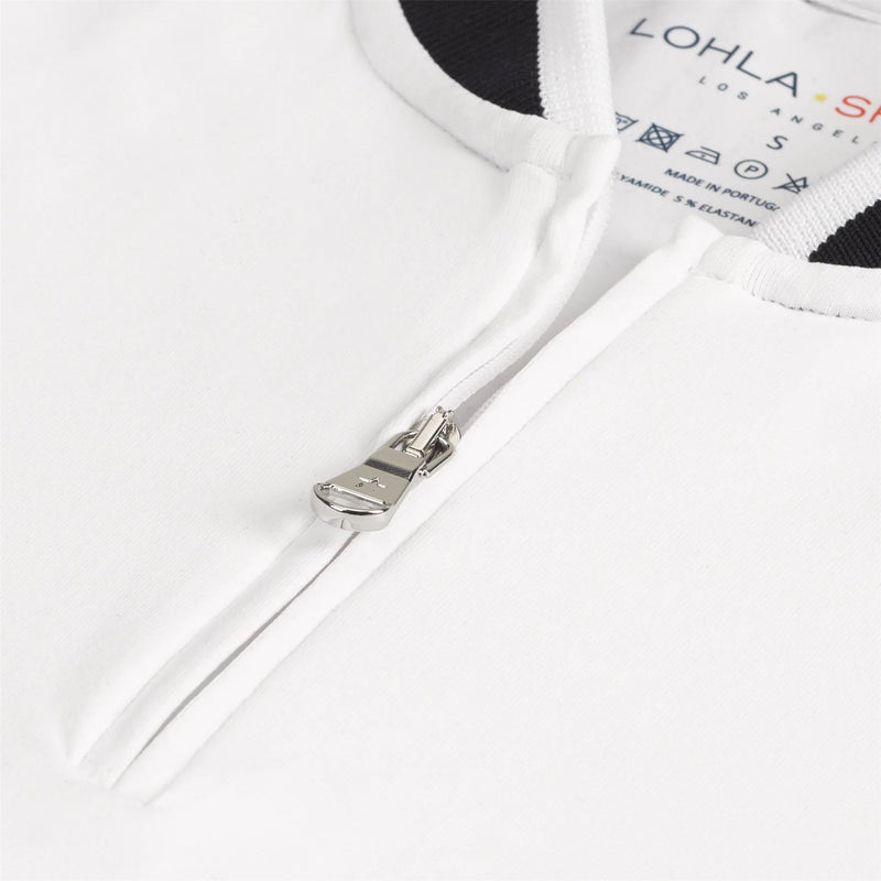 Womens Annie Polo White