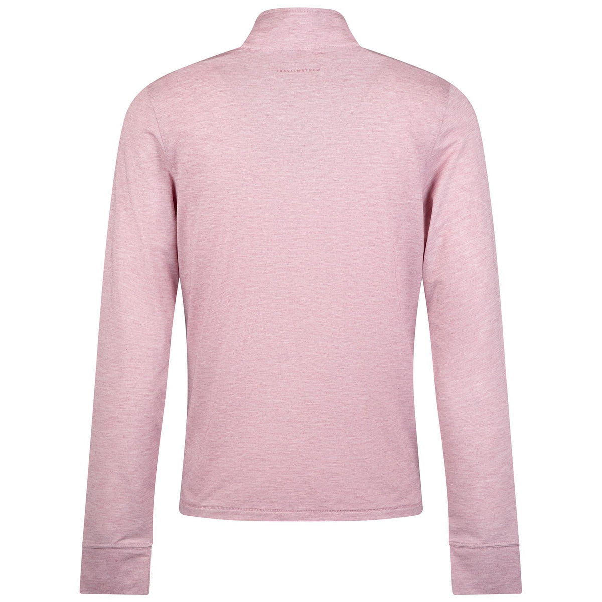 Womens Featherweight Active Quarter Zip Heather Foxglove
