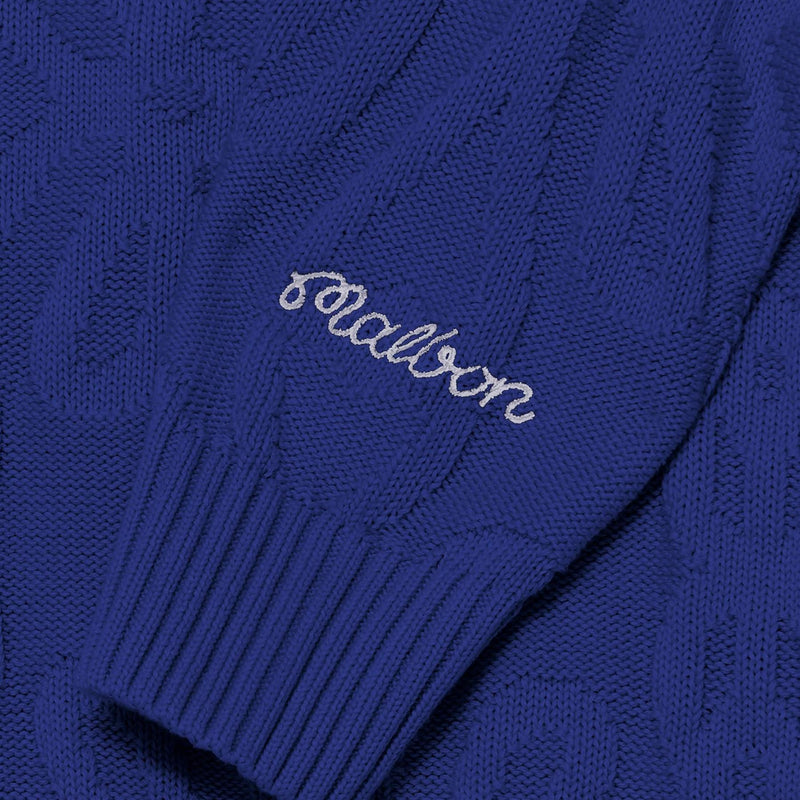 Monaco Knit Sweater Blue