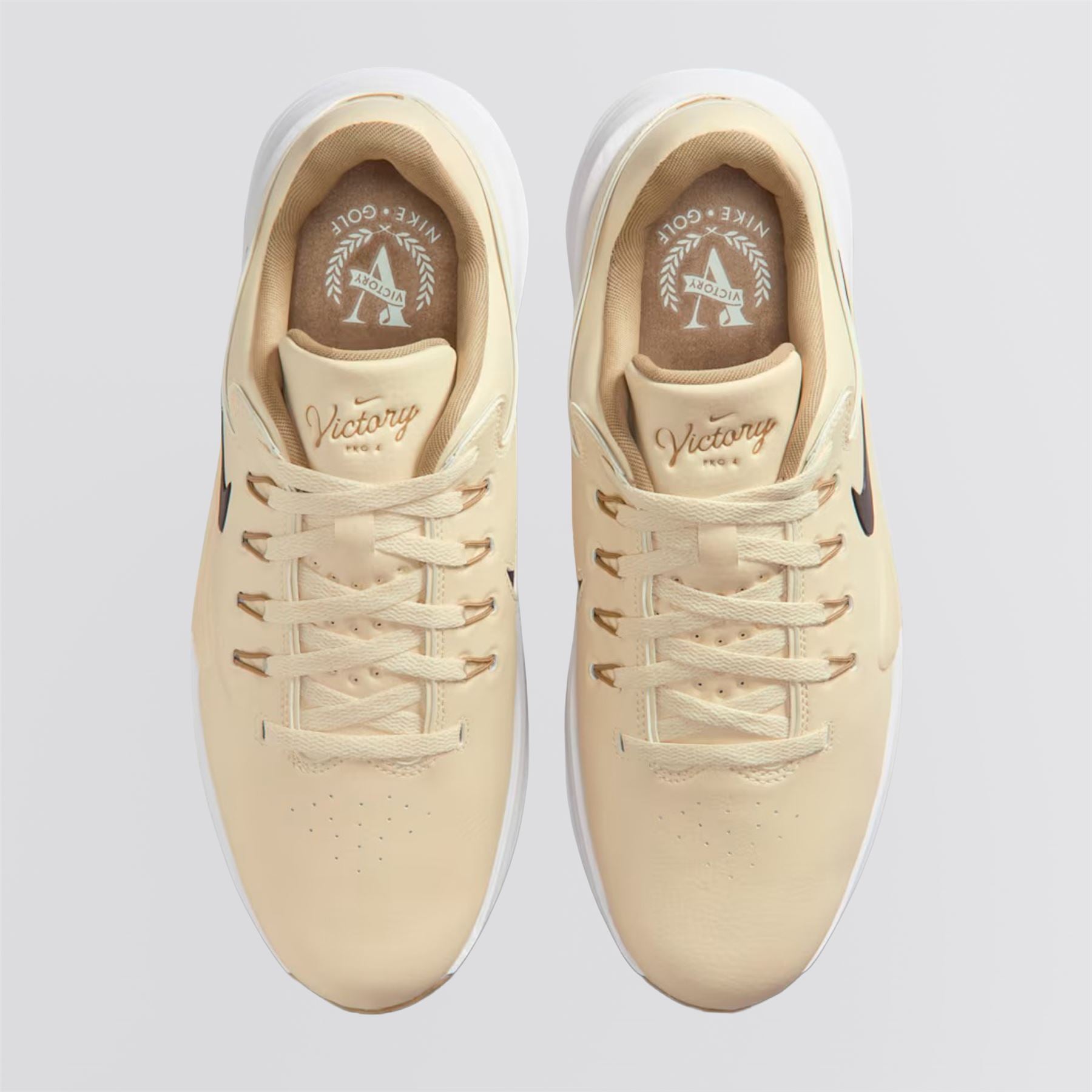 Nike Victory Pro 4 Golf Shoes Light Khaki/Black/Filbert