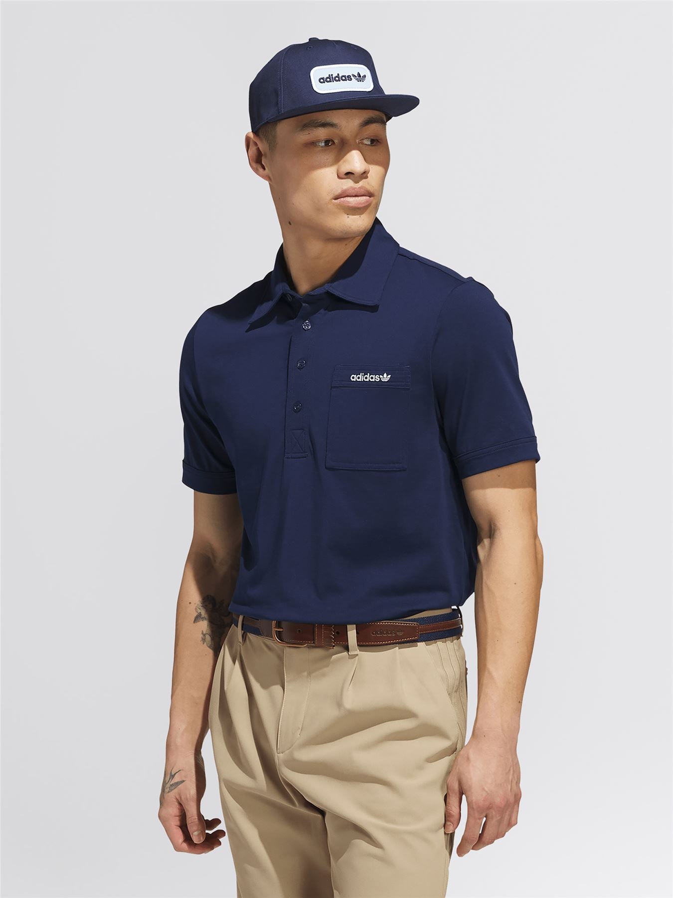 Archive Pocket Polo Night Indigo