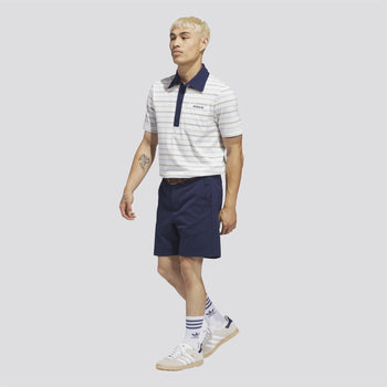 adidas Golf Originals Originals Archive Stripe Polo Chalk White