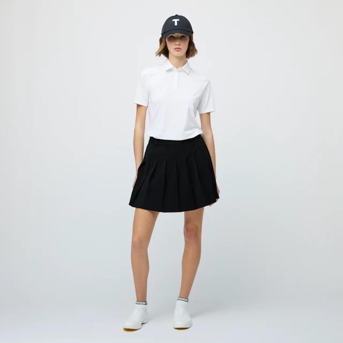 Womens Caddy Polo White