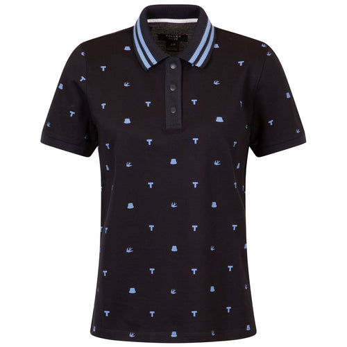 Womens Icon Polo Navy - AW24