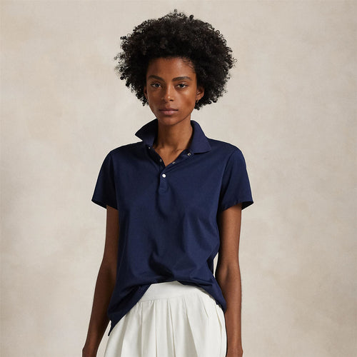 Womens RLX Classic Tour Pique Polo Refined Navy