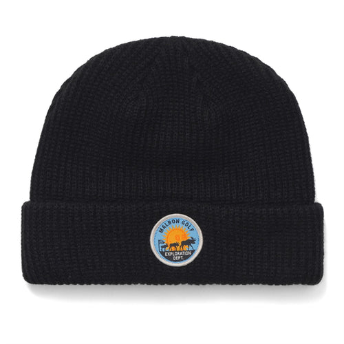 Exploration Dept. Beanie Black - AW24