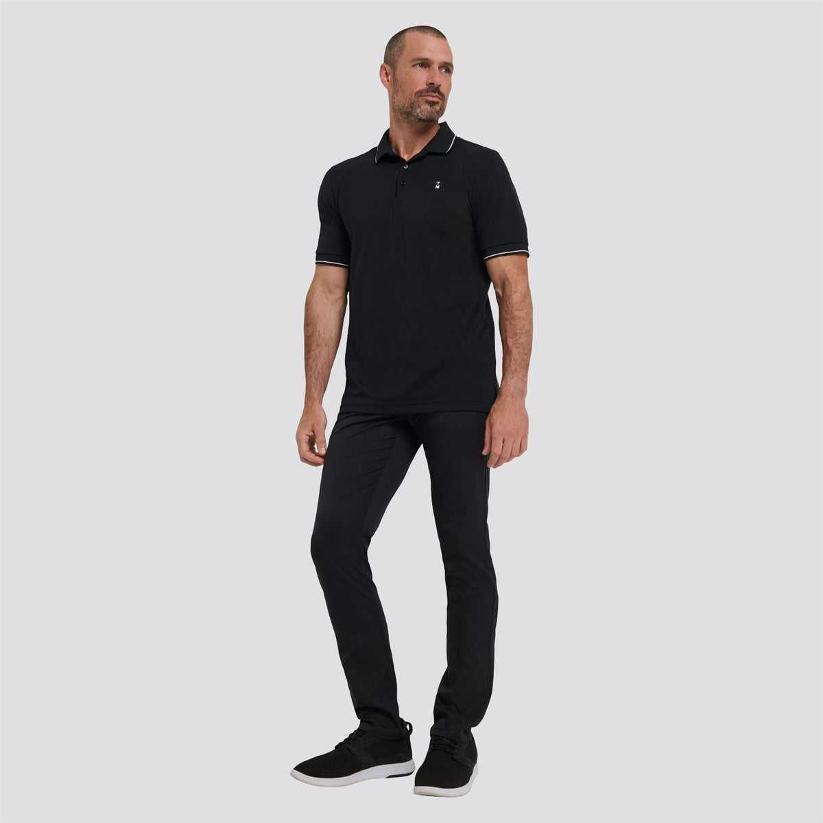 Happier Hour Polo Black