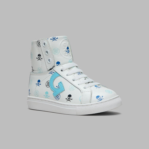 Skull & Tees Shooie Putter Cover Snow/Multi