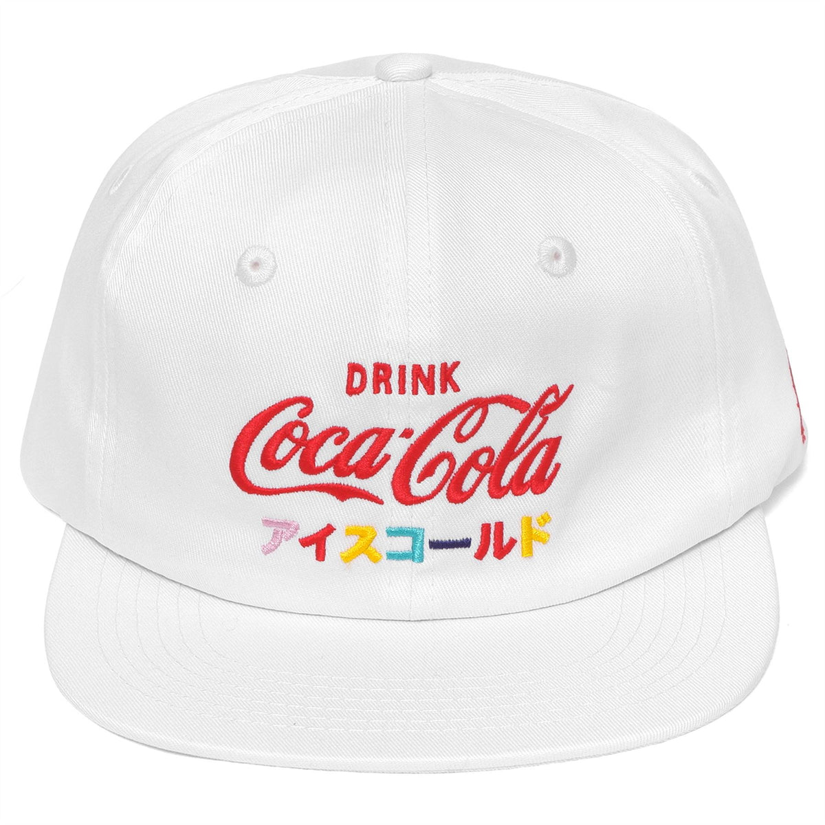 x Coca Cola Ice Cold Painters Cap White