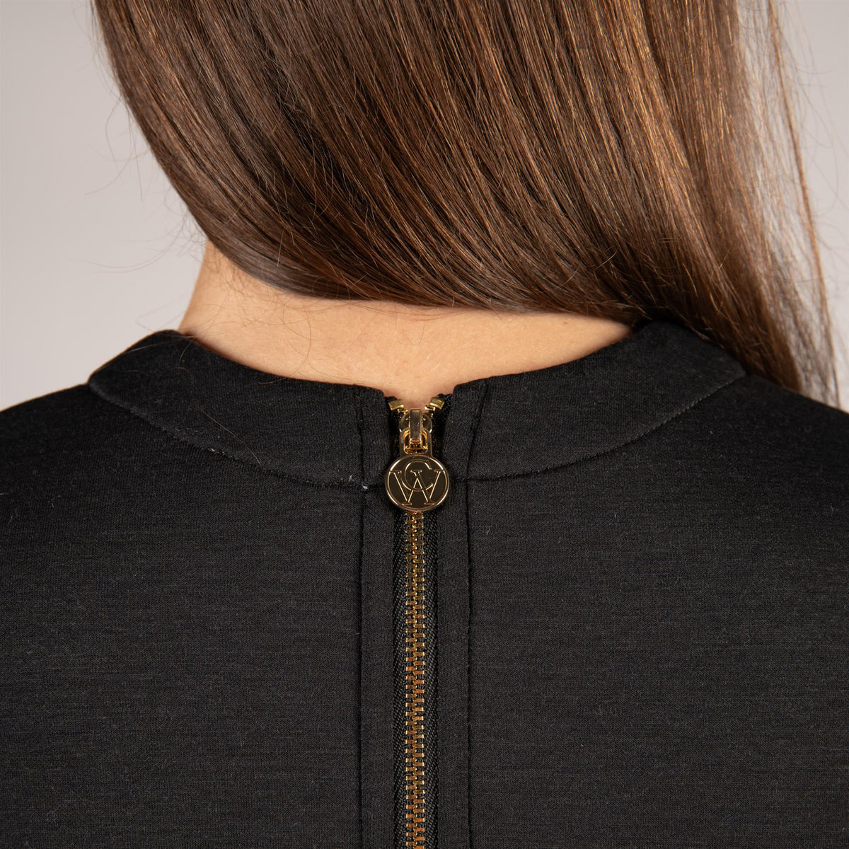 Womens Keri Crew Neck Black
