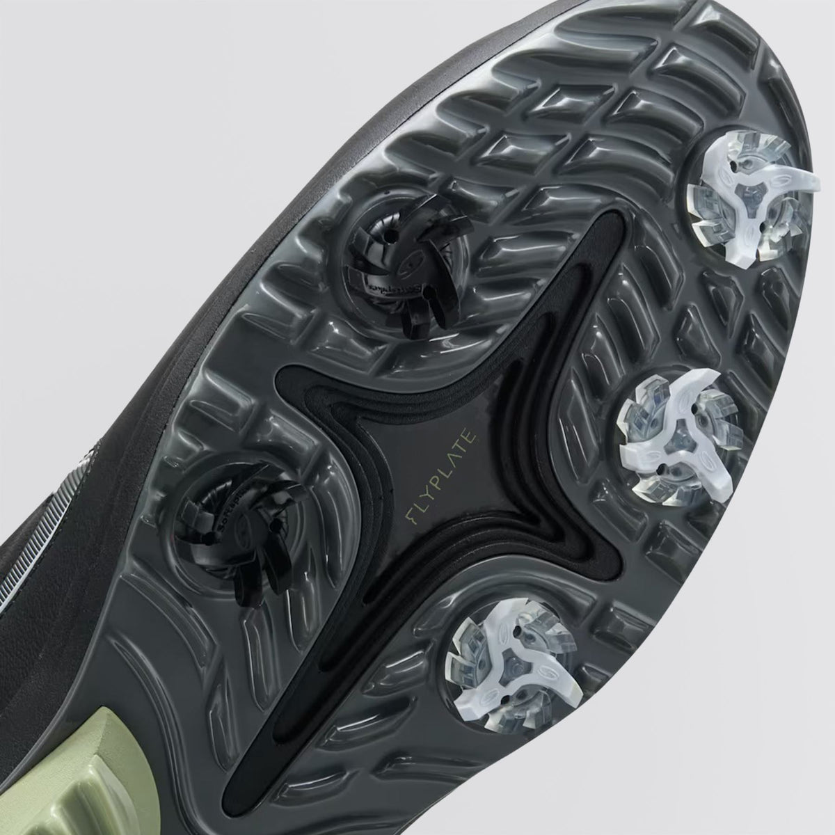Victory Tour 4 Spiked Golf Shoes Black/Iron Grey/Dusty Olive