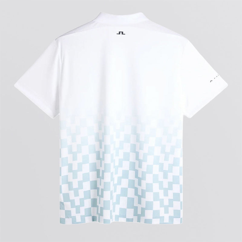 Finn Print Polo Finn Fade White