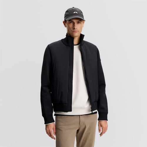 Ebbe Tech Knit Hybrid Jacket Black