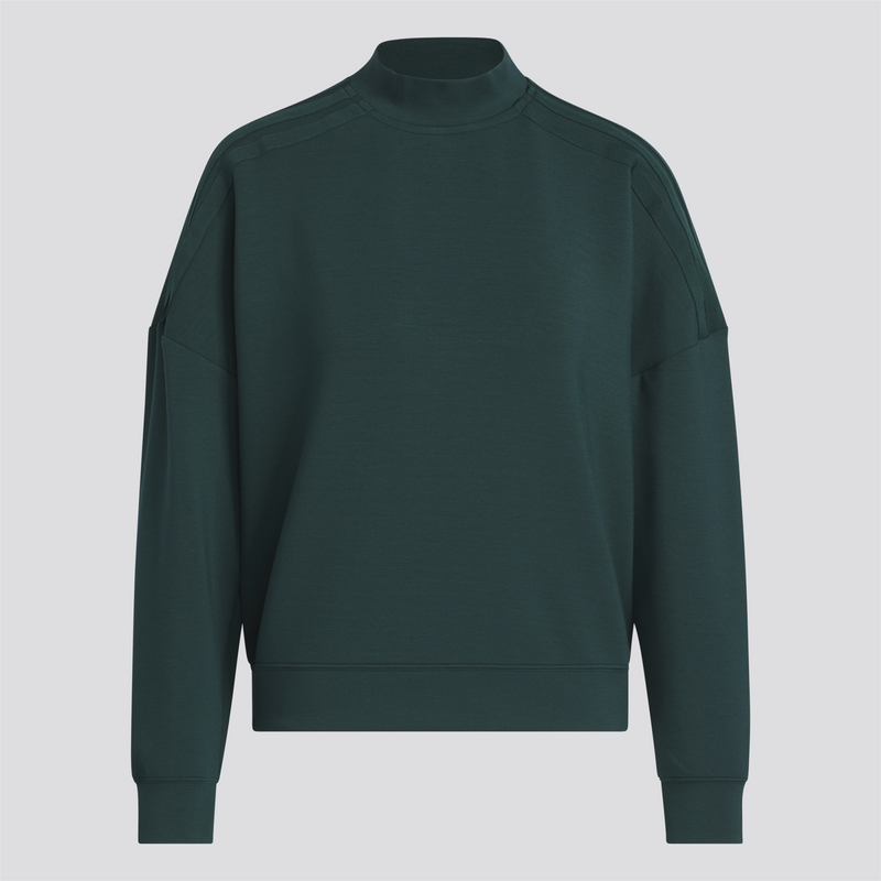 Womens Beyond The Course Spacer Mock Layer Sweater Aurora Ivy