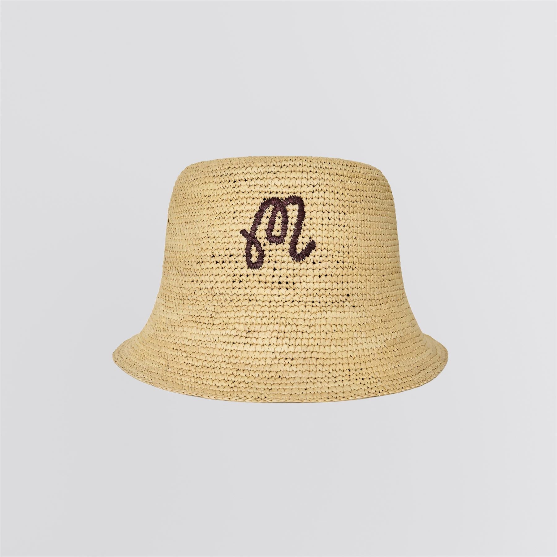 Womens Aleja Bucket Hat Raffia