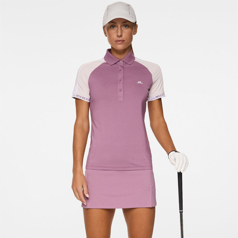 Womens Priya Polo Very Grape