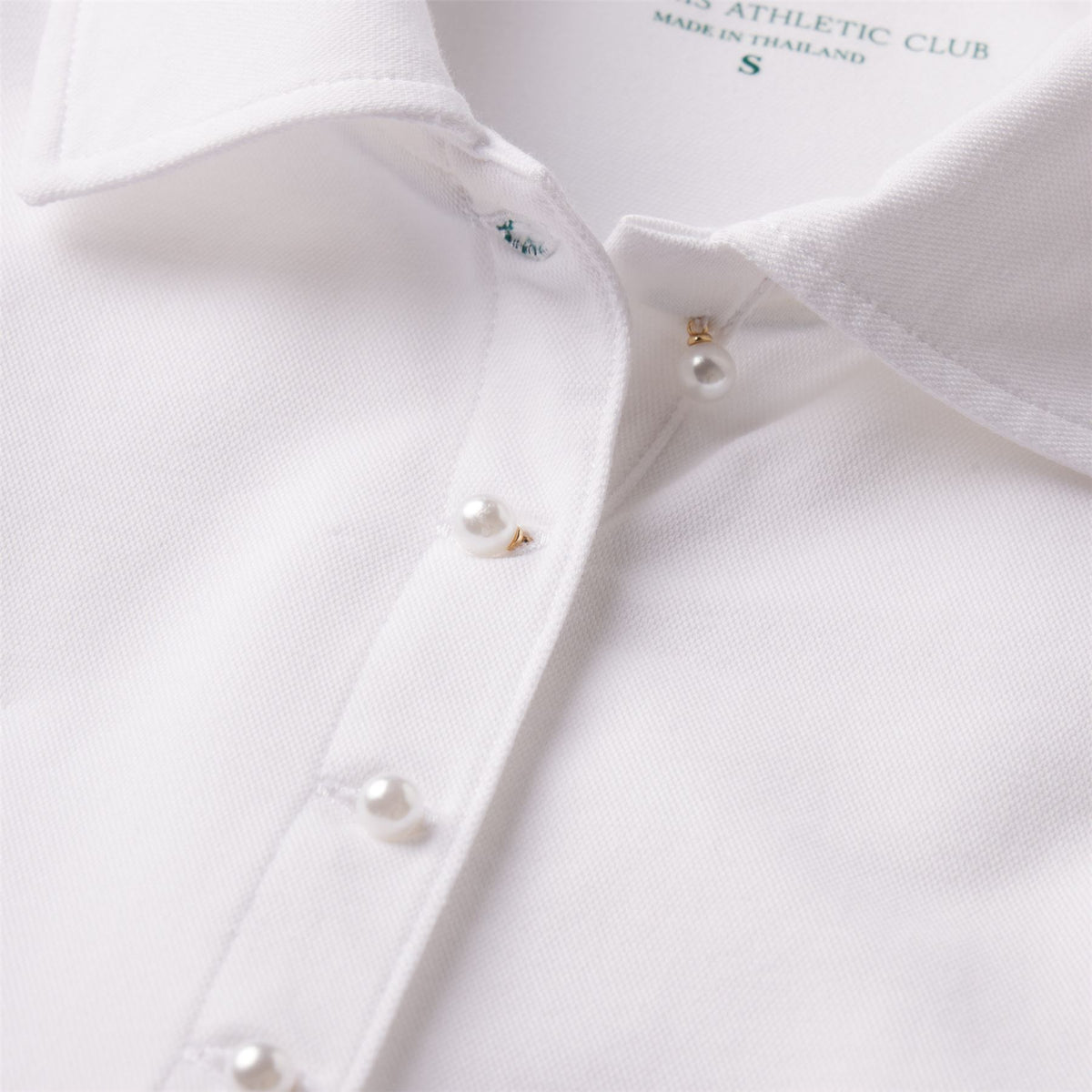 Womens Suki Polo Pearl White