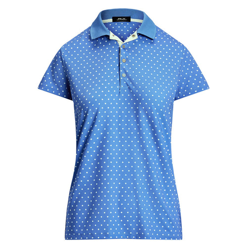 Womens RLX Printed Airflow Polo Summer Blue/Polka Dot - SS25