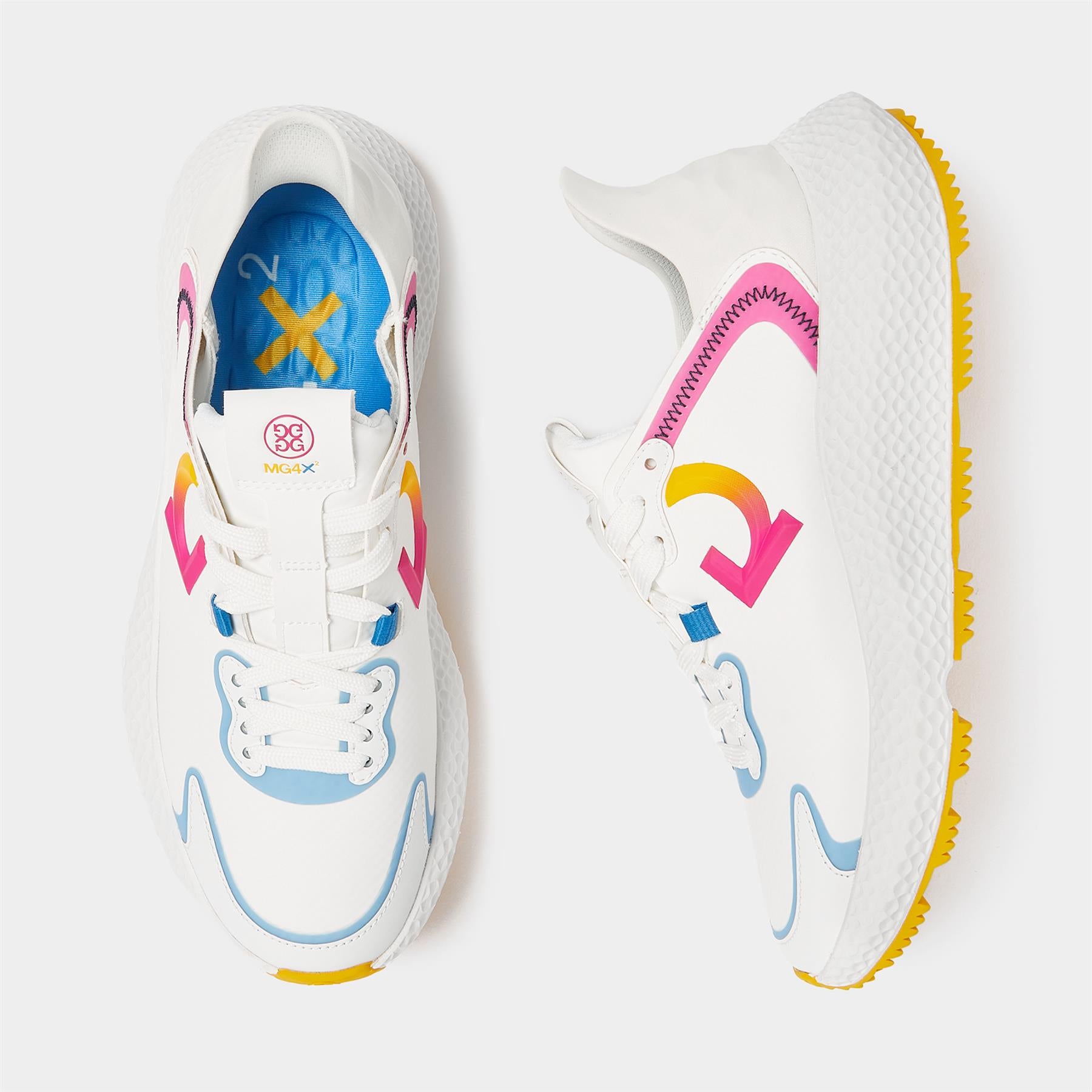 G/FORE Ombre Quarter G Mg4X2+ Golf Cross Trainer Day Glo