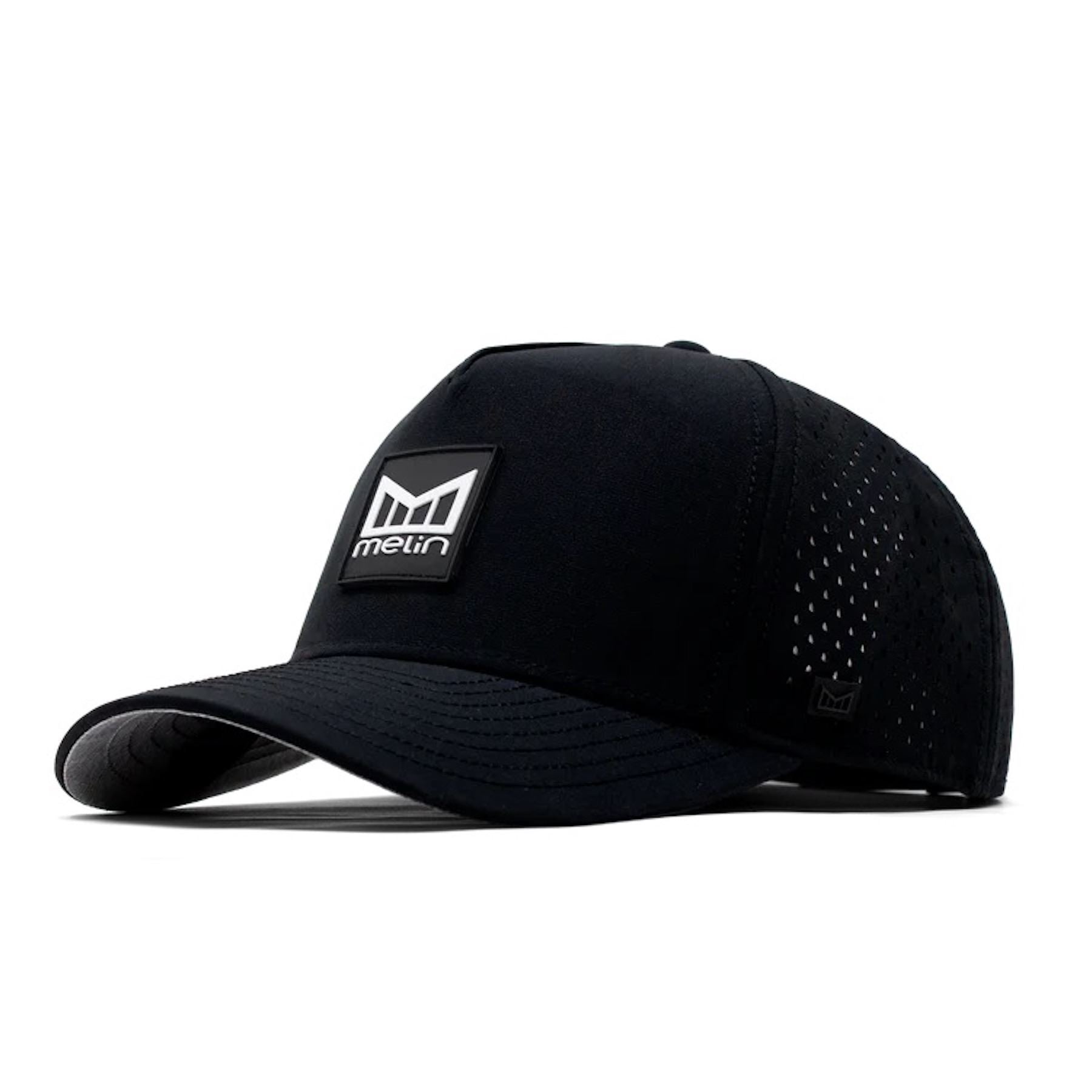 Hydro Odysea Stacked Cap Black