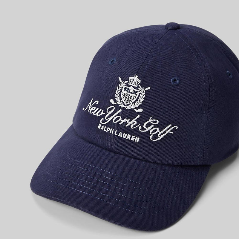 Canvas Crest Cap Refined Navy