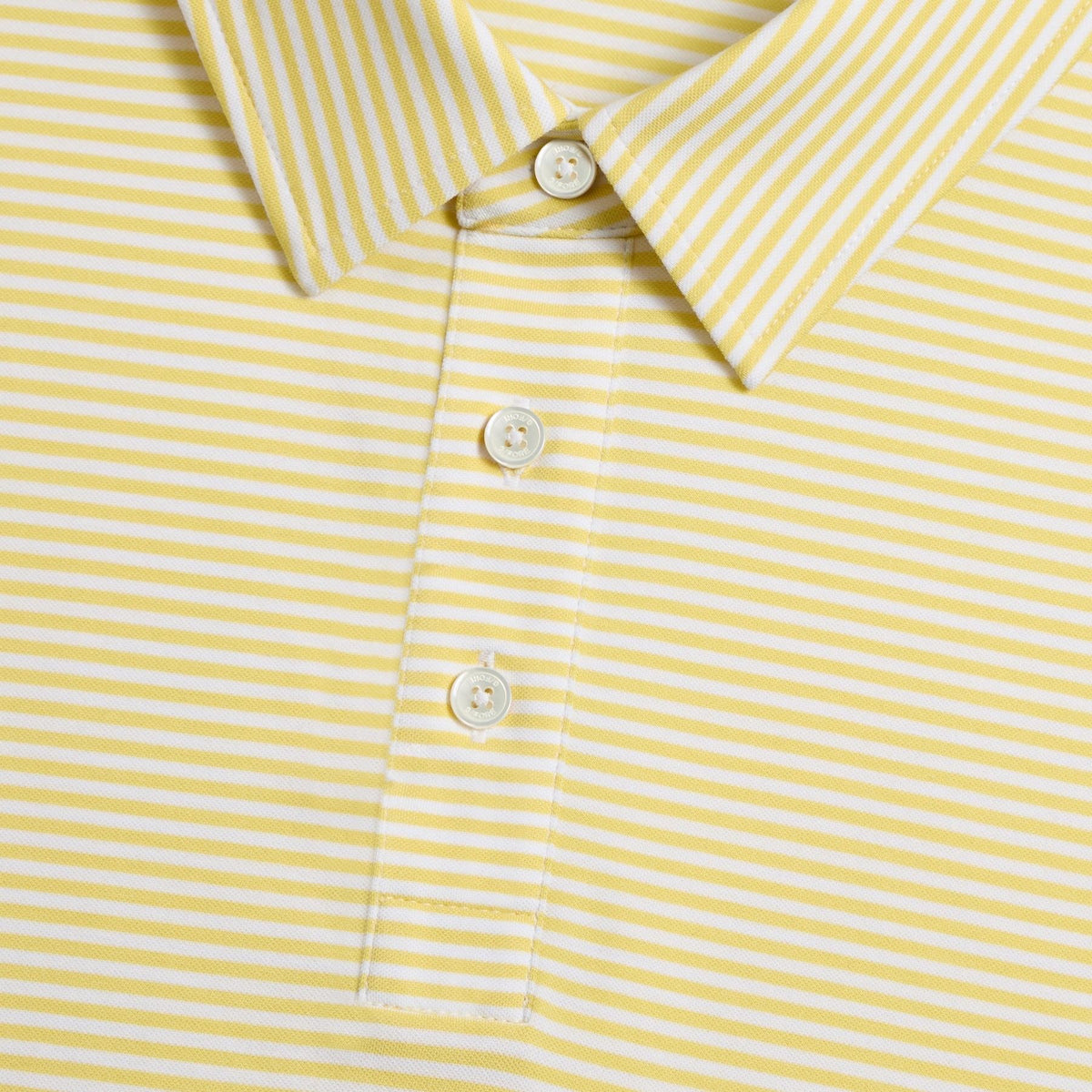 All Play Stripe Polo Canary