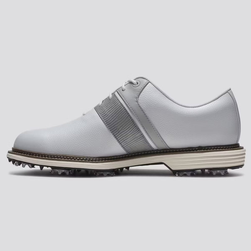 Premiere Series Packard Cleated Laced Golf Shoes White/Grey/Navy