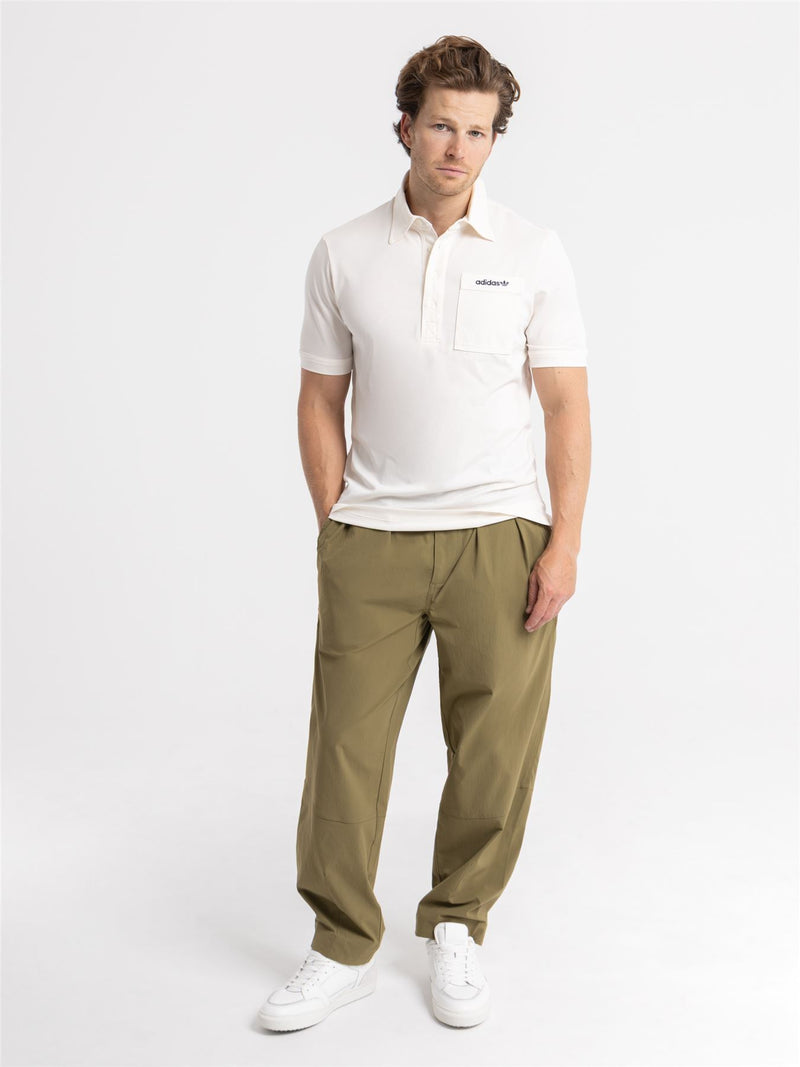 Archive Pocket Polo Chalk White