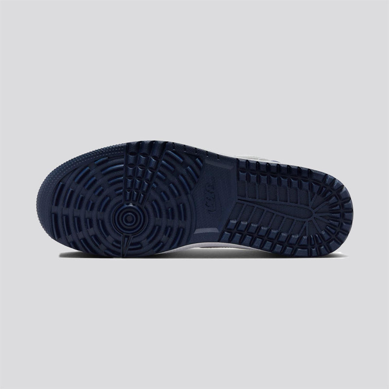 Air Jordan Mule Golf Shoes White/Metallic Silver/Midnight Navy