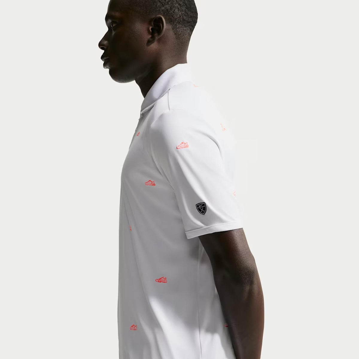 Dri-FIT Par 5 Polo Pacific White/Hot Lava