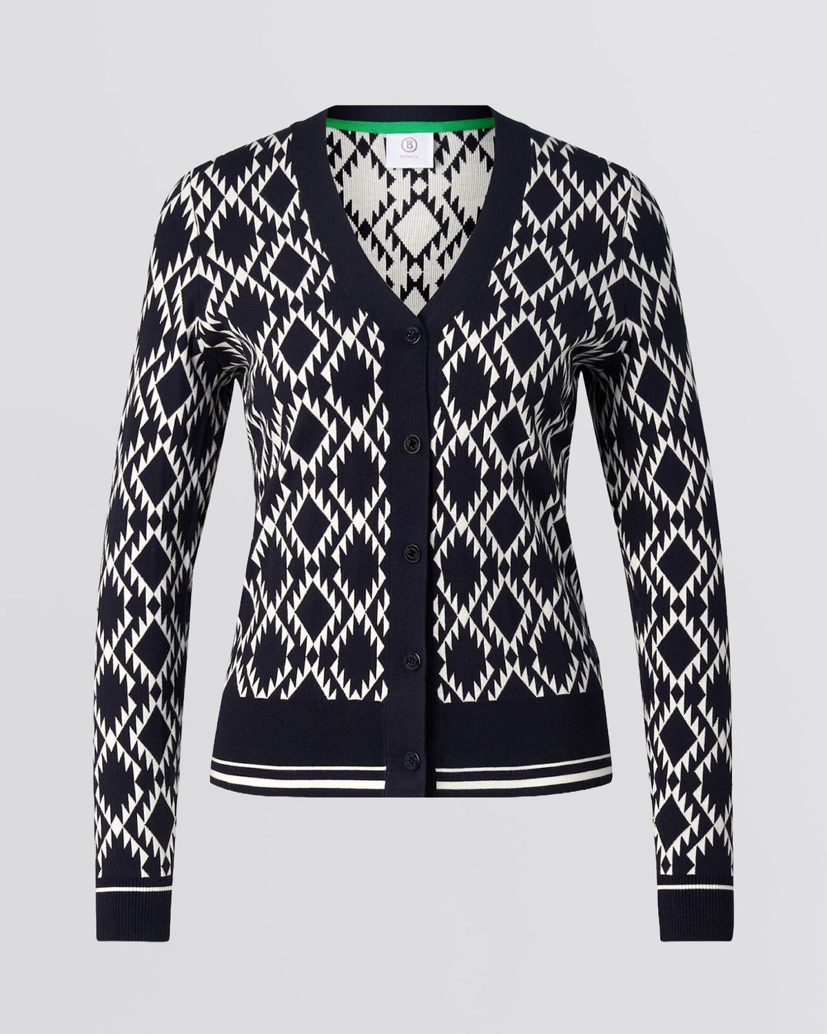 Womens Amber Knit Cardigan Navy