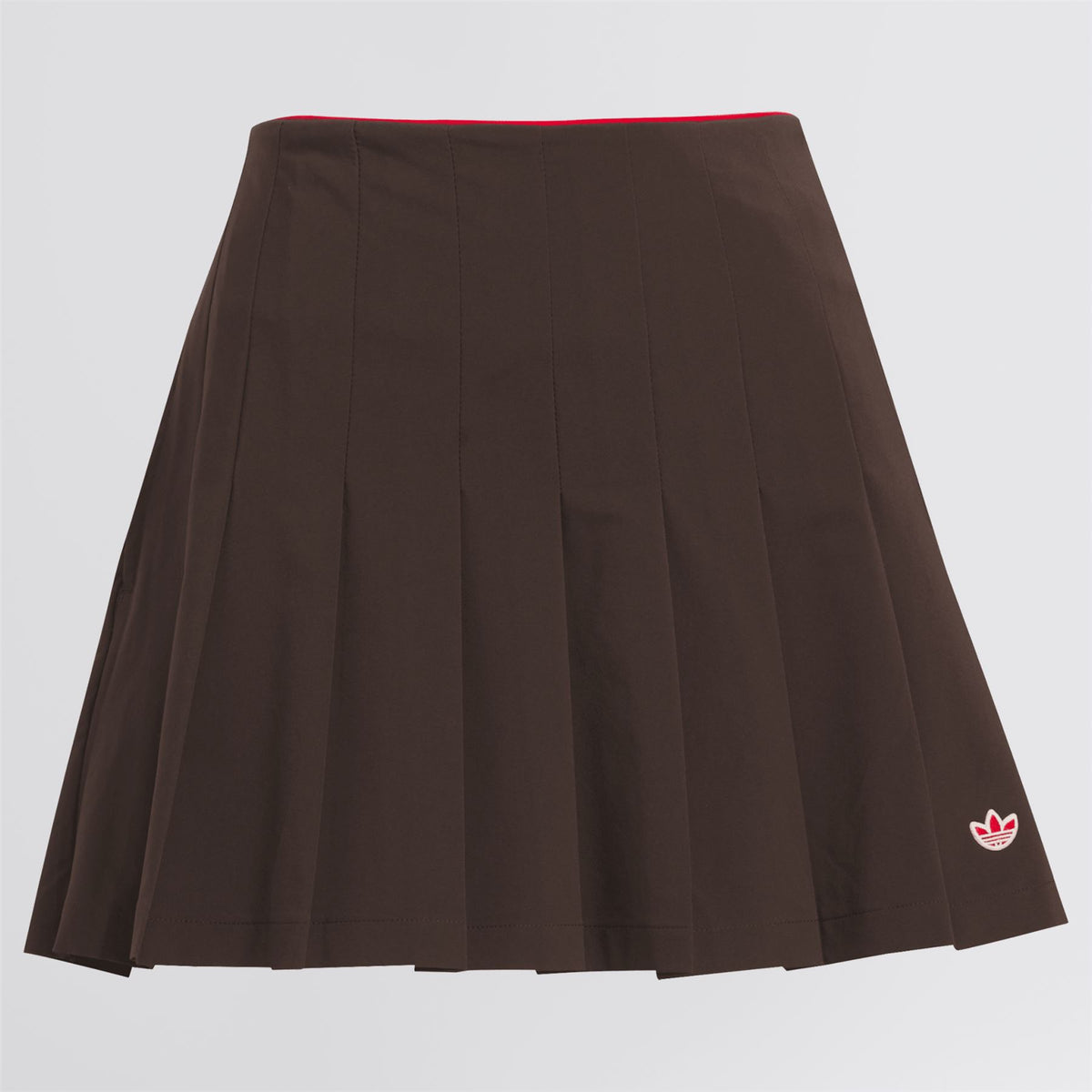 Womens Originals Pleated Skort Dark Brown