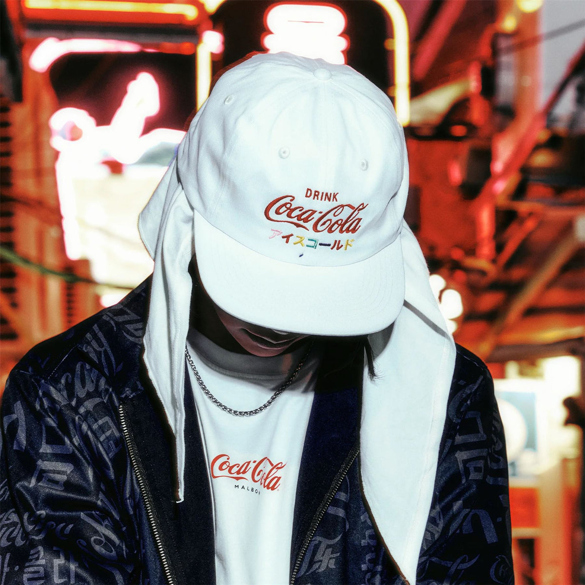 x Coca Cola Ice Cold Painters Cap White