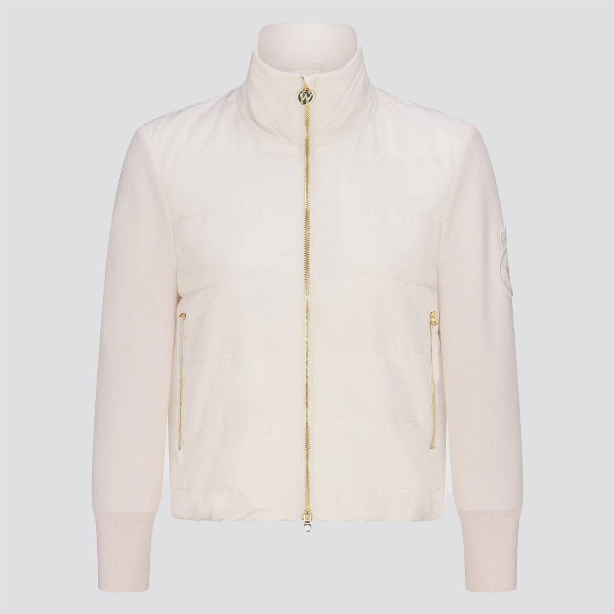 Womens Selena Jacket Pinky White