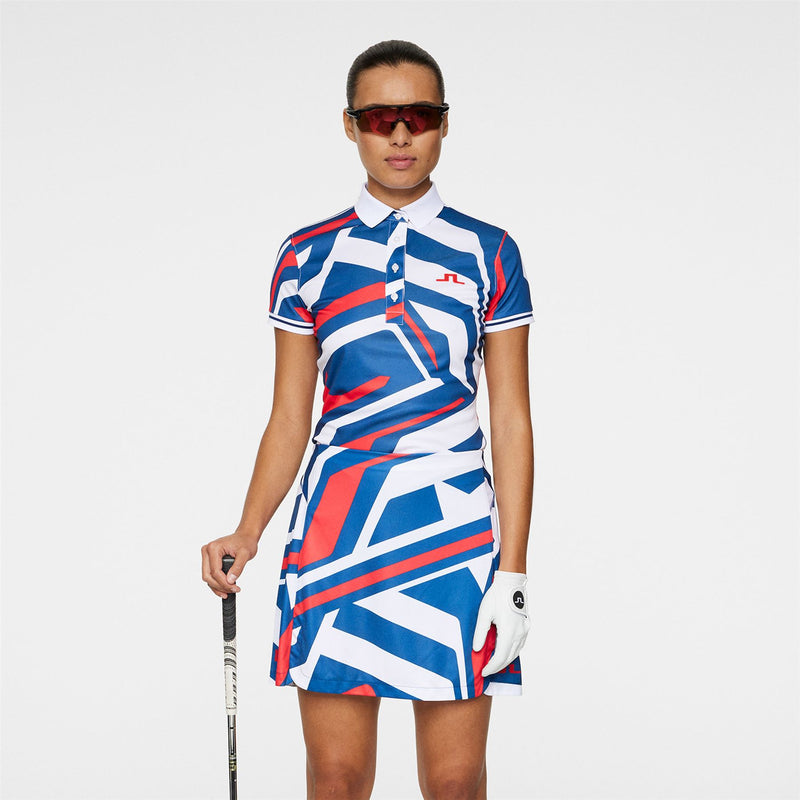 Womens Felicite TX Jersey Polo US Golf Red