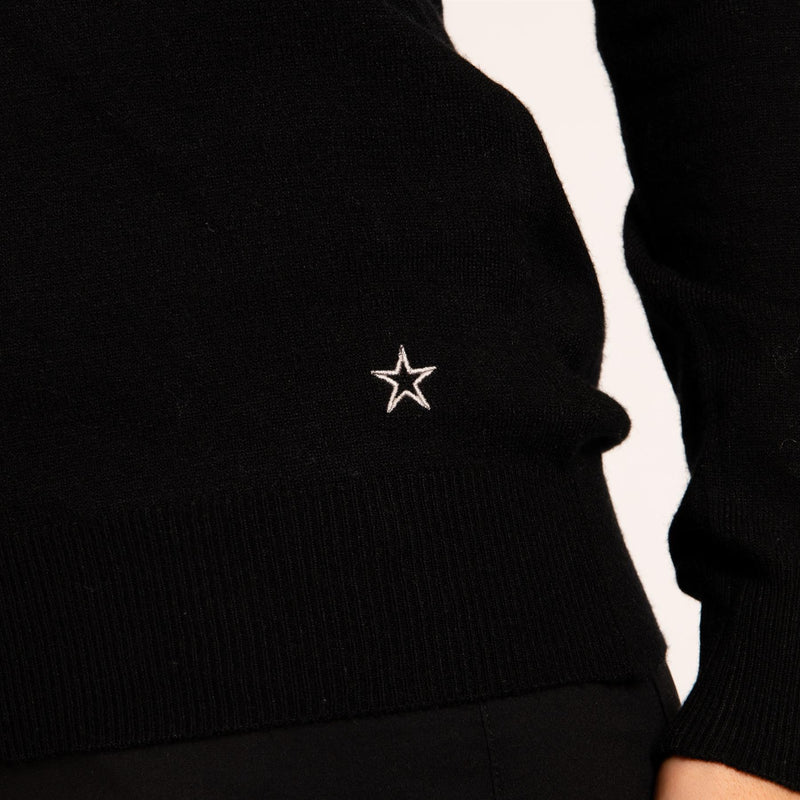 Womens The VIP Sweater Black/White
