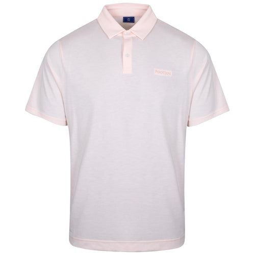 DriRelease Athletic Fit Solid Jersey Polo Shell Pink