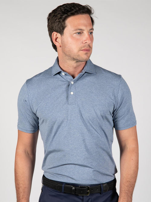 The Holland Polo Heathered Andover