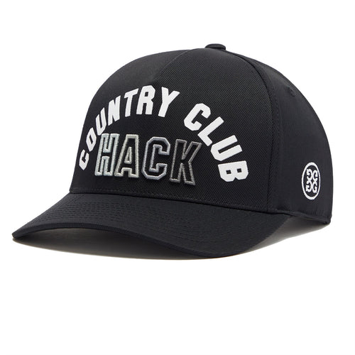 Country Club Hack Stretch Twill Snapback Hat Onyx - AW23